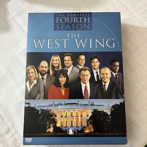 The West Wing Complete Fourth Season DVD Box Set Martin Sheen Jimmy Smits